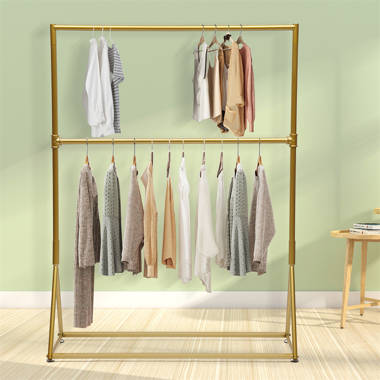 Aluminum best sale clothes rack